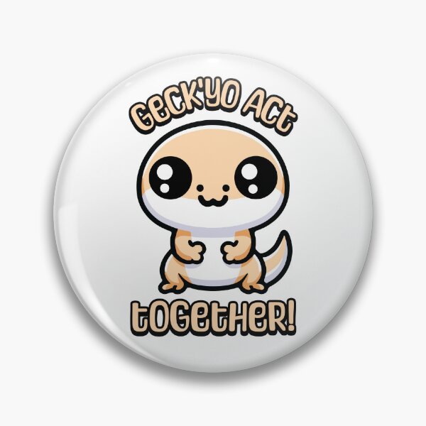Item preview, Geck-Yo Act Together! Cute Gecko Pun designed and sold by PMCreative.