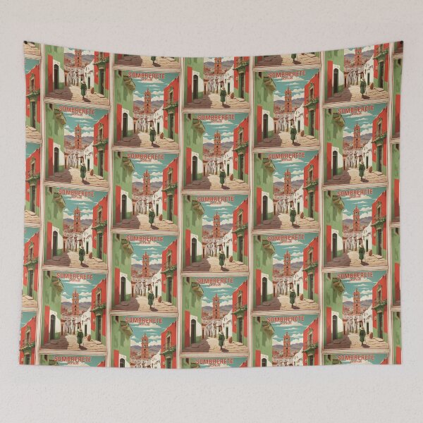 Item preview, Sombrerete Zacatecas Mexico Vintage Travel Tourism designed and sold by TravelersGems.