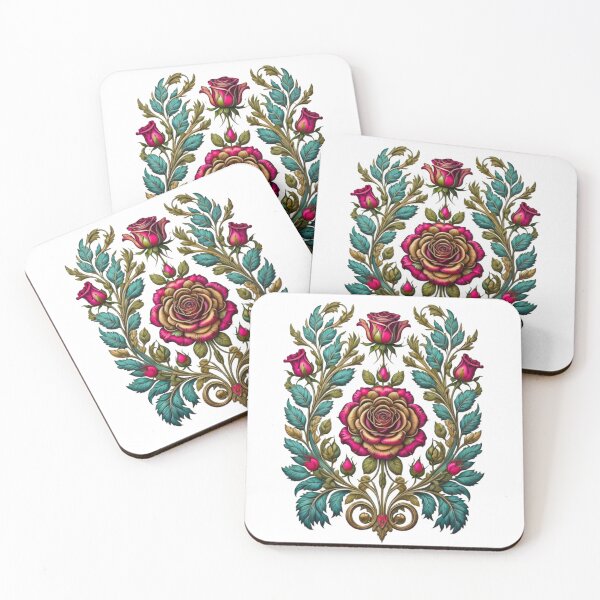 Item preview, Red Rose in Full Bloom - Stunning Botanical Illustration designed and sold by gallofoto.