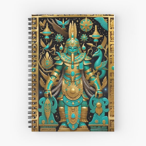 Item preview, Turquoise Gods - God No.3 designed and sold by Serge Averbukh Art Studio.
