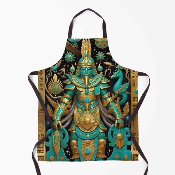Item preview, Turquoise Gods - God No.3 designed and sold by Serge Averbukh Art Studio.