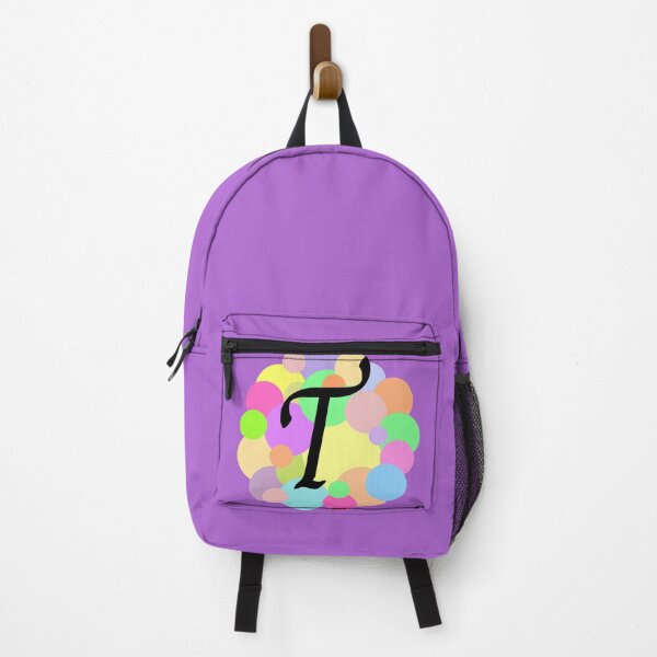Item preview, Colorful Pastel Bubbles Upper Case Letter T Monogram designed and sold by MGonline.