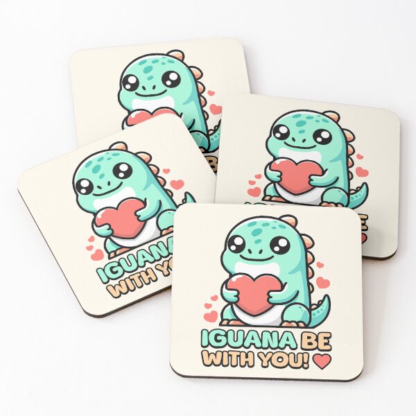 Item preview, Iguana Be With You! Cute Lizard Pun designed and sold by PMCreative.