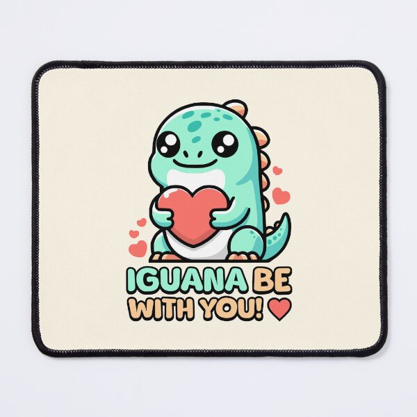 Item preview, Iguana Be With You! Cute Lizard Pun designed and sold by PMCreative.
