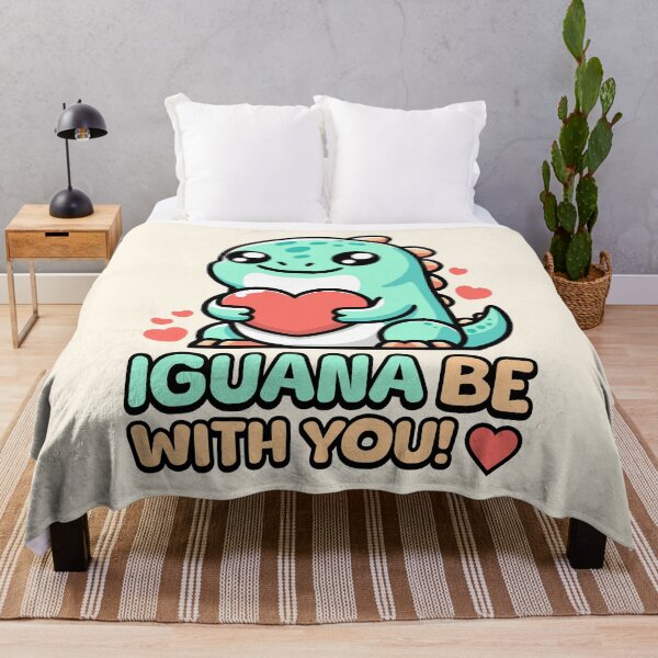 Item preview, Iguana Be With You! Cute Lizard Pun designed and sold by PMCreative.