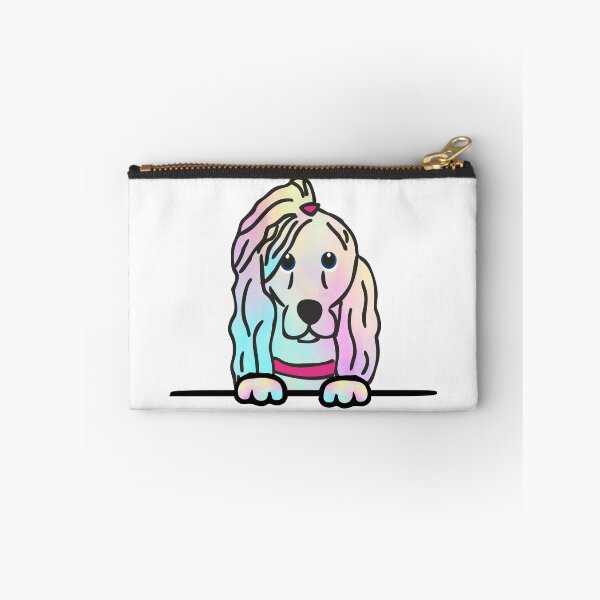 Item preview, Tie Dye Dog With Pony Tail designed and sold by m2inspiration.