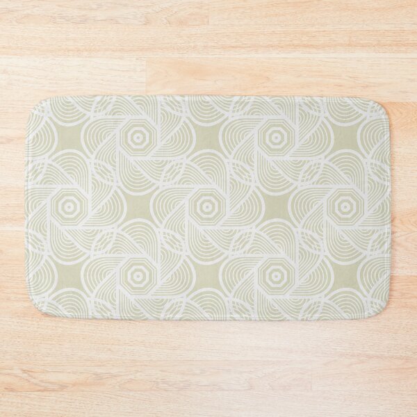 Item preview, Organic Spiral Pattern - Timeless Sage Elegance Artwork designed and sold by Nimira.