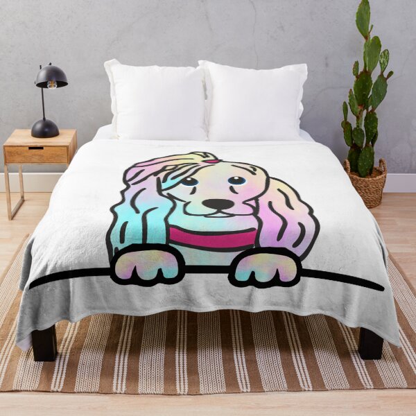 Item preview, Tie Dye Dog With Pony Tail designed and sold by m2inspiration.