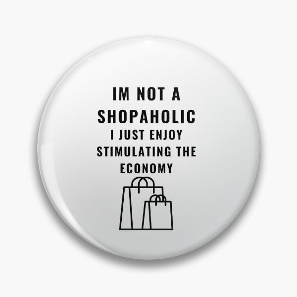 Item preview, Shopaholic - Quirky Economics Design - Perfect Gift for Economists & Finance Students! Explore Your Favorites! designed and sold by EconDaily.