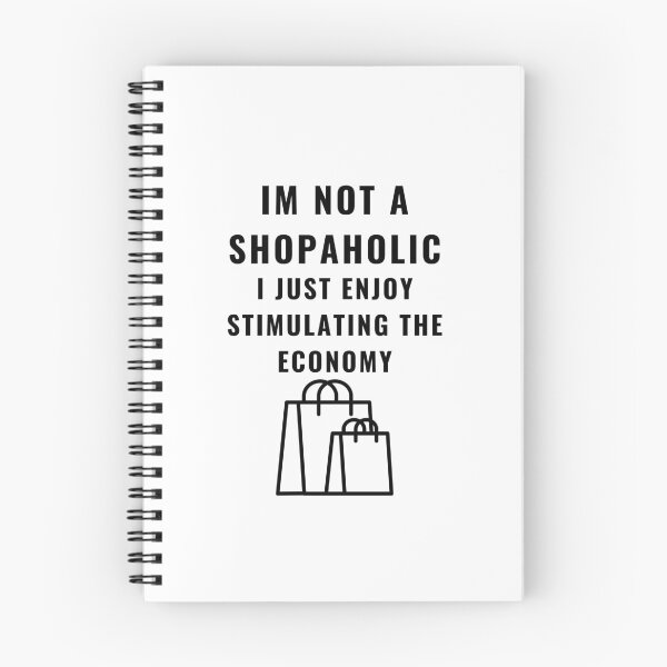 Item preview, Shopaholic - Quirky Economics Design - Perfect Gift for Economists & Finance Students! Explore Your Favorites! designed and sold by EconDaily.