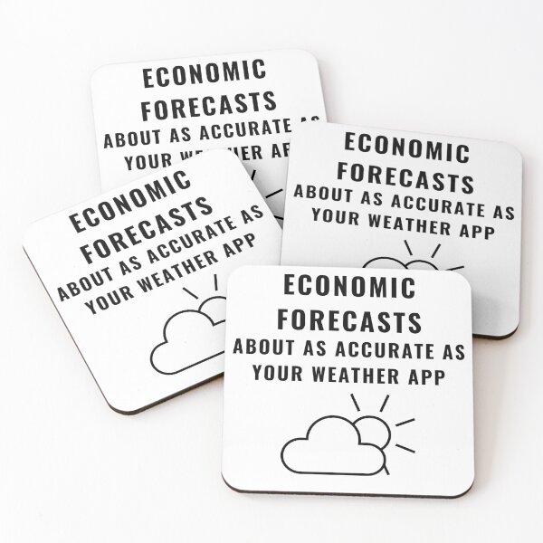 Item preview, Economic Forecast - Quirky Economics Design - Perfect Gift for Economists & Finance Students! Explore Your Favorites! designed and sold by EconDaily.