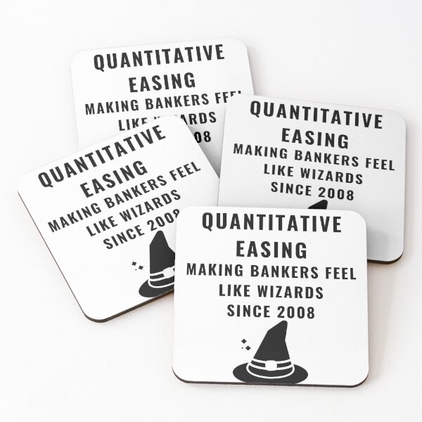 Item preview, Quantitative Easing Wizard - Quirky Economics Design - Perfect Gift for Economists & Finance Students! Explore Your Favorites! designed and sold by EconDaily.