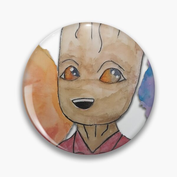 Item preview, Baby Groot pintado por Amelia Perry designed and sold by Comics And Designs.