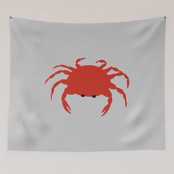Item preview, Little crab #coral red designed and sold by EmmeBi-graphic.