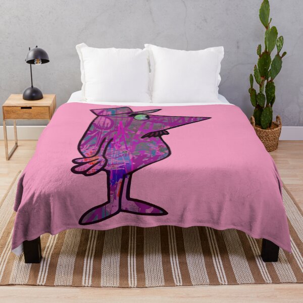 Item preview, Vintage Pink Man Graffiti designed and sold by blackink-design.