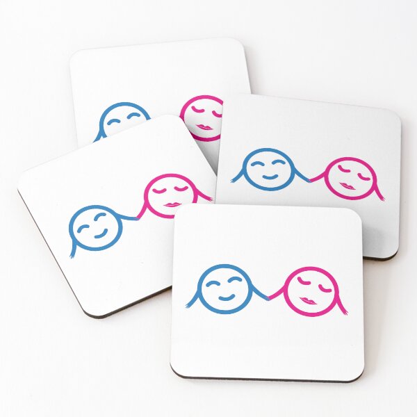 Item preview, The colorful couple is holding hands designed and sold by 2Blue-Dots.