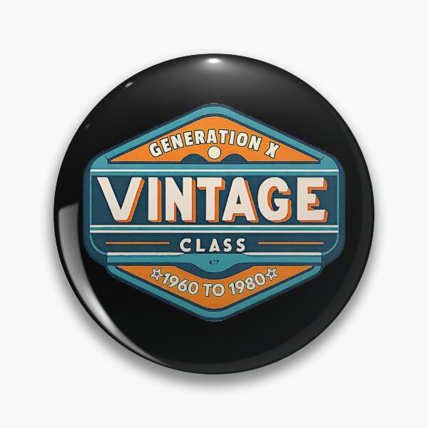 Item preview, Generation X Vintage Class 1960 to 1980. designed and sold by Giulivo Store Graphic.