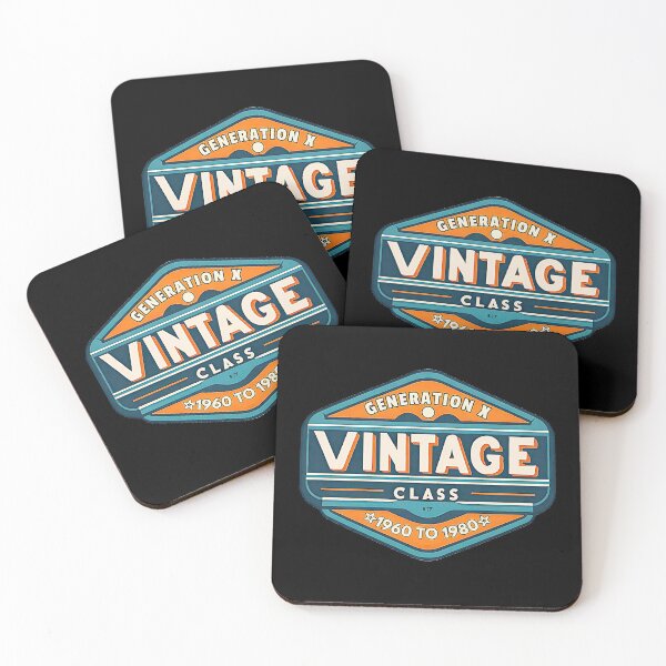 Item preview, Generation X Vintage Class 1960 to 1980. designed and sold by Giulivo Store Graphic.