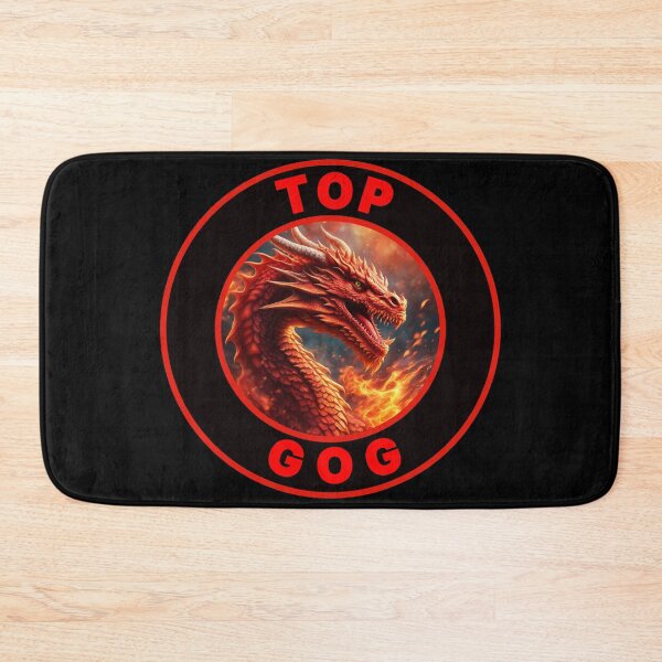 Item preview, FIERY TOP GOG BLACK RED 1 designed and sold by Marni Scofidio Desi9ns.