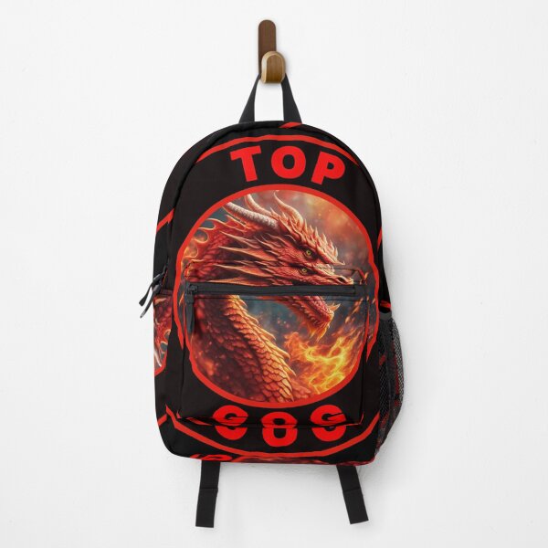 Item preview, FIERY TOP GOG BLACK RED 1 designed and sold by Marni Scofidio Desi9ns.
