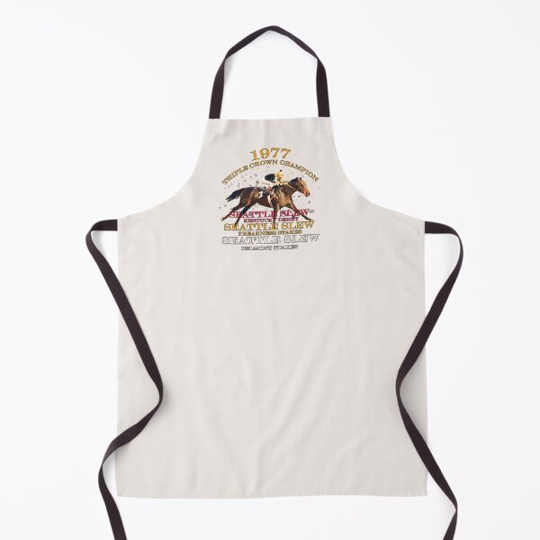 Item preview, 1977 Triple Crown Champion Seattle Slew horse racing design designed and sold by Ginny Luttrell.