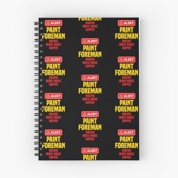Item preview, Paint Foreman Making Movie Magic Happen designed and sold by NermilioDesigns.