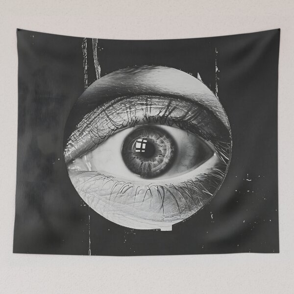 Item preview, Eye Peeking Through Hole designed and sold by dcrc.