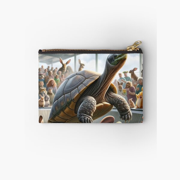 Item preview, Turtle with a shiny shell is on a skateboard, having just performed an incredible jump on a ramp in the skatepark designed and sold by AndreaMart.