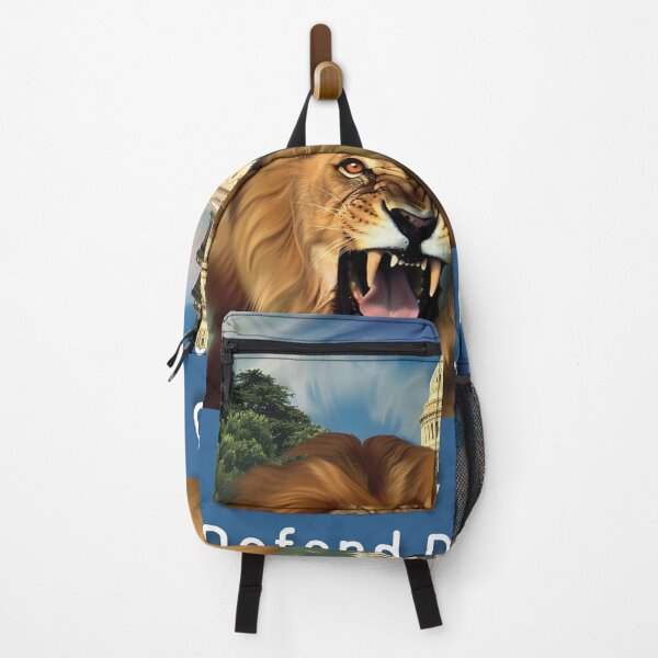 Item preview, Roaring Lion Defends Democracy designed and sold by sylviatx.