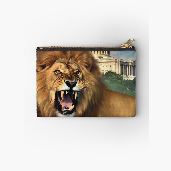 Item preview, Roaring Lion Defends Democracy designed and sold by sylviatx.
