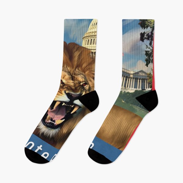 Item preview, Roaring Lion Defends Democracy designed and sold by sylviatx.