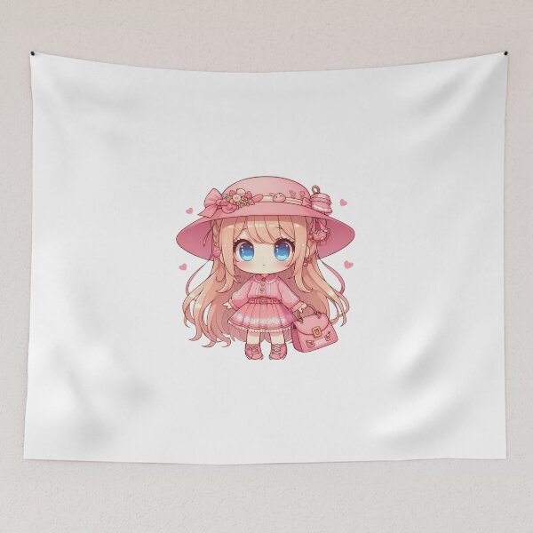 Item preview, Cute kawaii blonde girl designed and sold by Palmyr.