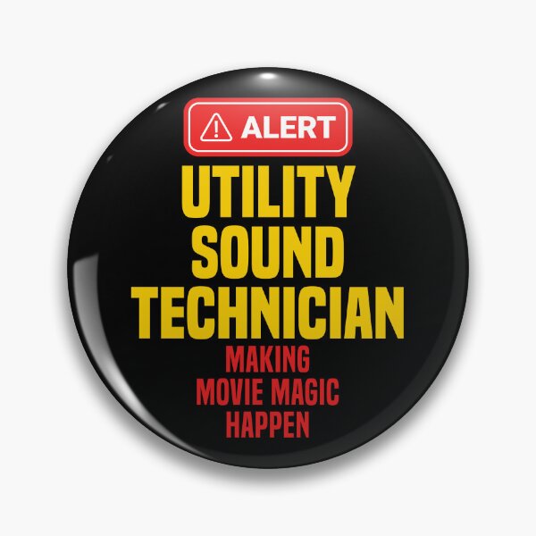 Item preview, Utility Sound Technician Making Movie Magic Happen designed and sold by NermilioDesigns.