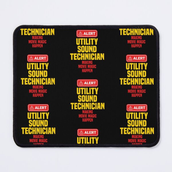 Item preview, Utility Sound Technician Making Movie Magic Happen designed and sold by NermilioDesigns.