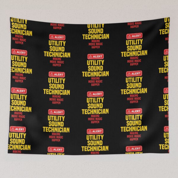 Item preview, Utility Sound Technician Making Movie Magic Happen designed and sold by NermilioDesigns.
