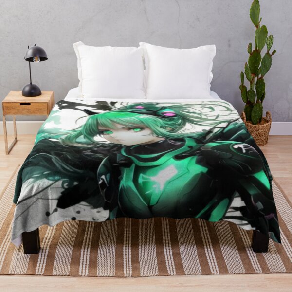 Item preview, Super green anime ink art designed and sold by AdultAnime.