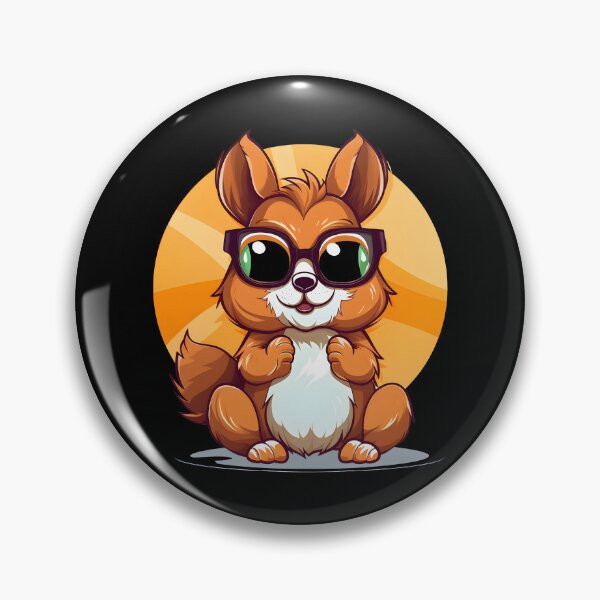 Artikelvorschau, Summertime Kawaii Cute Cool Squirrel With Sunglasses entworfen und verkauft von Leonardo Palumbo.