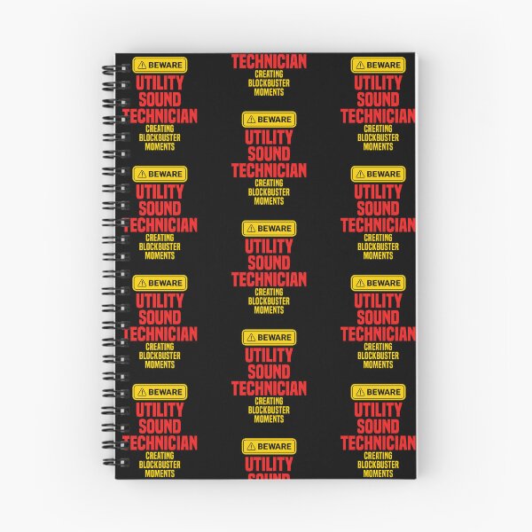 Item preview, Utility Sound Technician Creating Blockbuster Moments designed and sold by NermilioDesigns.