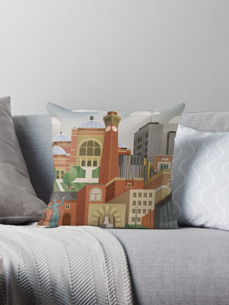 Item preview, Throw Pillow designed and sold by Brumhaus.