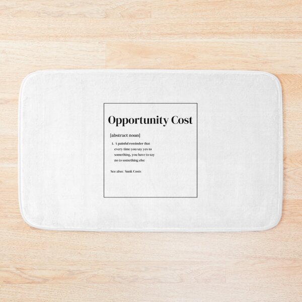 Item preview, Definition of Opportunity Costs - Quirky Economics Design - Perfect Gift for Economists & Finance Students! Explore Your Favorites! designed and sold by EconDaily.