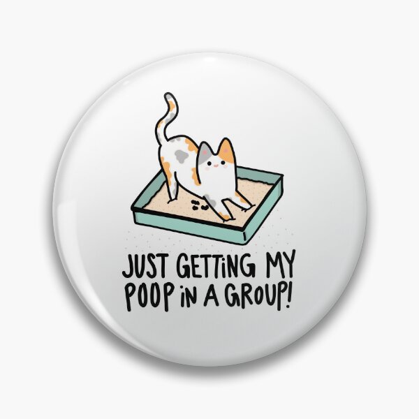 Aperçu de l'œuvre Poop In a Group Sticker créée et vendue par PurdyThings.
