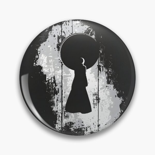 Item preview, Black and White Keyhole designed and sold by dcrc.