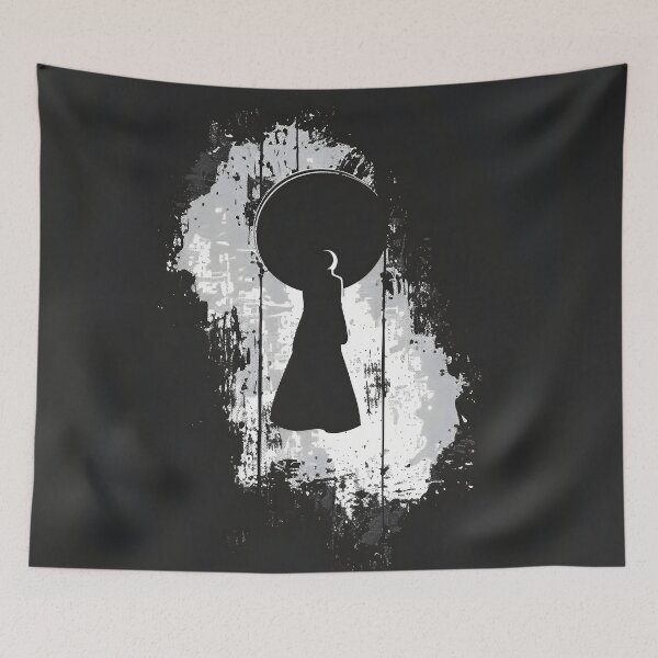 Item preview, Black and White Keyhole designed and sold by dcrc.