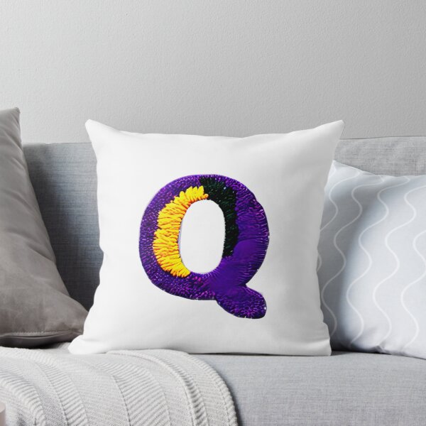 Item preview, letter Q, monogram. typography collage. ABC art. gift designed and sold by Minibubb.