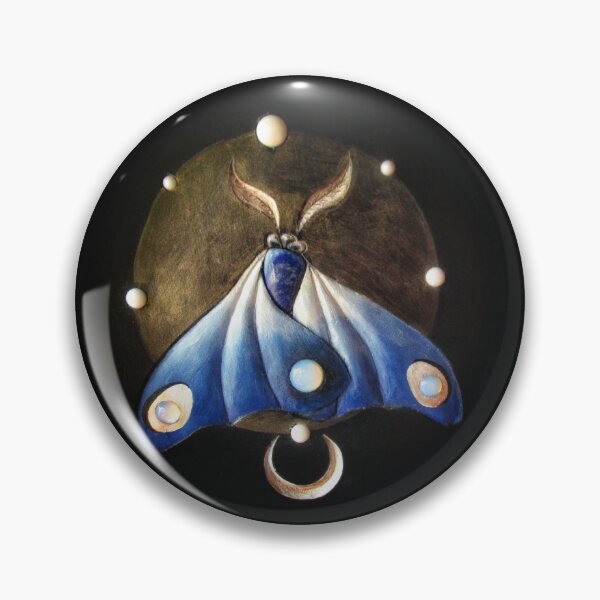 Item preview, Moth and Moon designed and sold by FaunoFae.