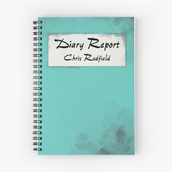 Item preview, Chris Redfield's Diary Resident Evil 2 designed and sold by TheTroop.