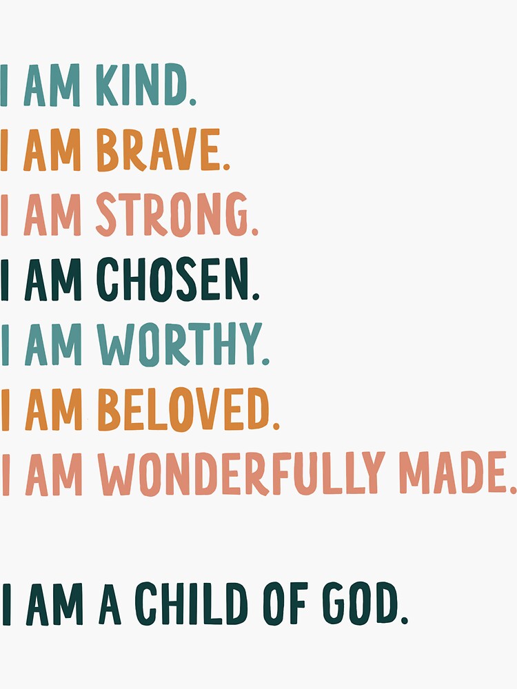 Thumbnail 3 of 3, Sticker, Child of God designed and sold by isabellap317.