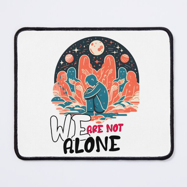 Item preview, We Are not Alone : from Egyape artists (5th design) designed and sold by egyape ⭐⭐⭐⭐⭐.
