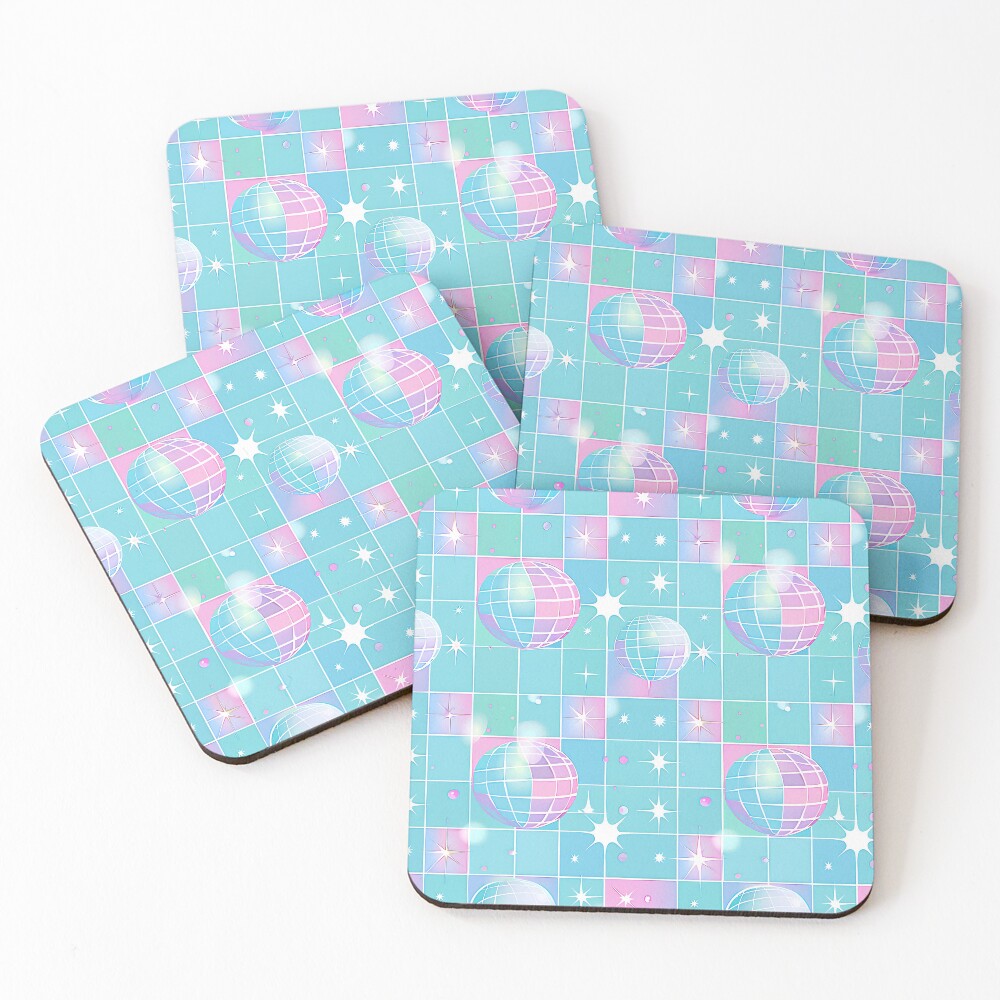Item preview, Coasters (Set of 4) designed and sold by Pixel-Pulse-Art.
