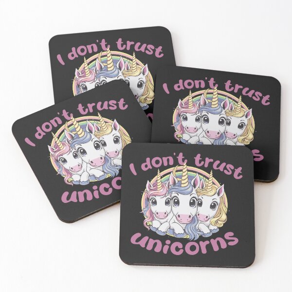 Item preview, I Don't trust unicorns designed and sold by MehdiRA.